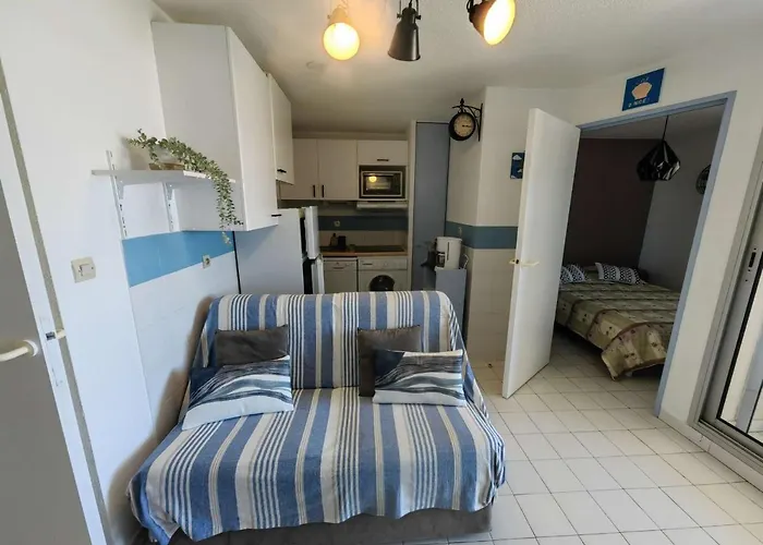 T2 Climatise Proche Avec Piscine Et Parking - Fr-1-607-152 Agde